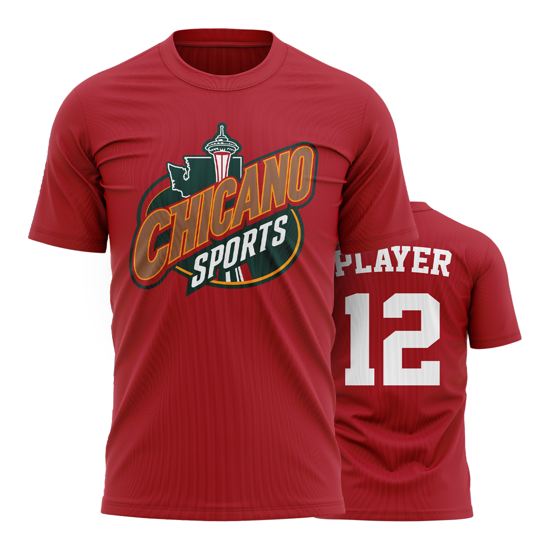 Red Chicano — Softball Jersey
